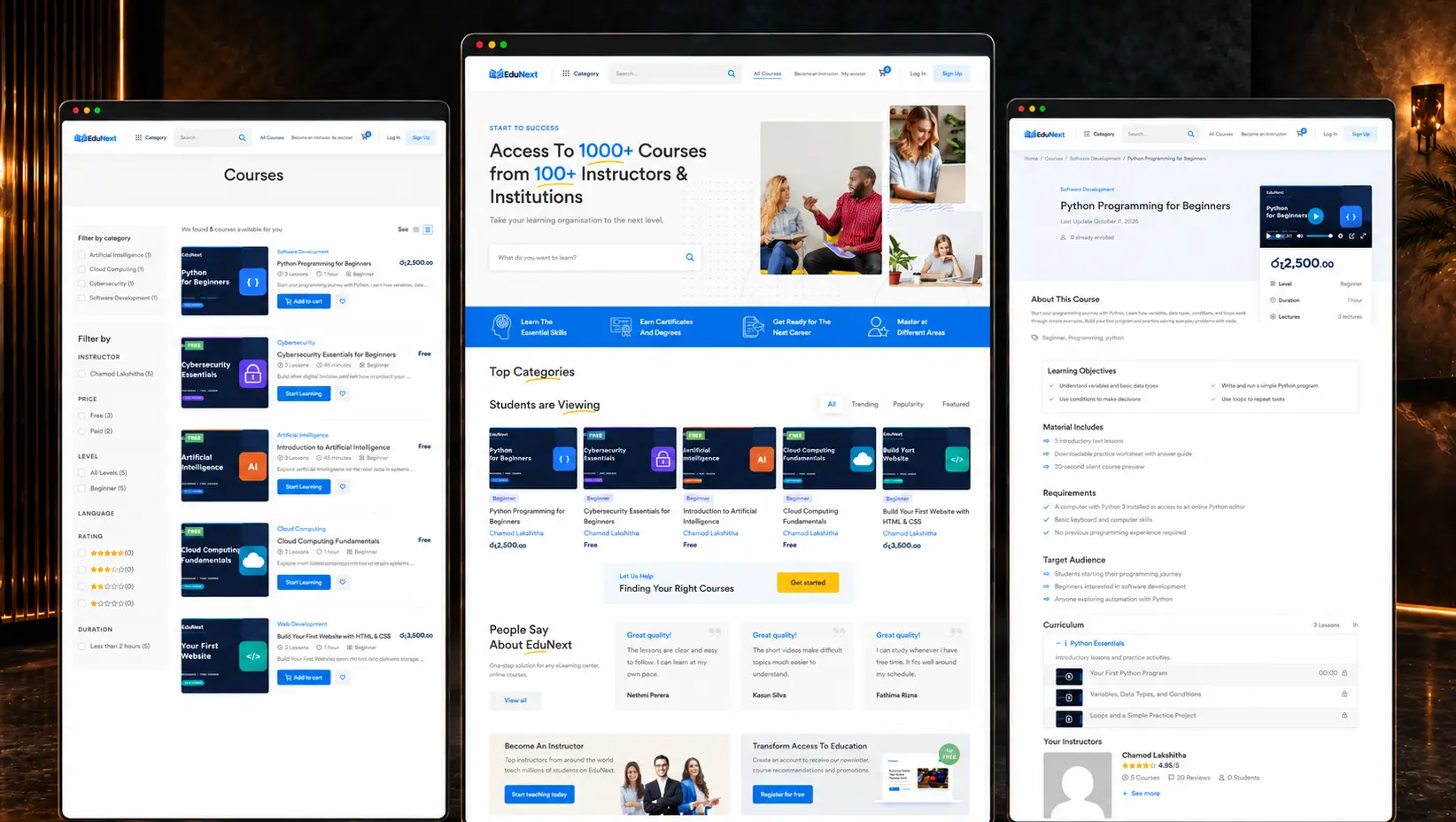 eLearning Platform