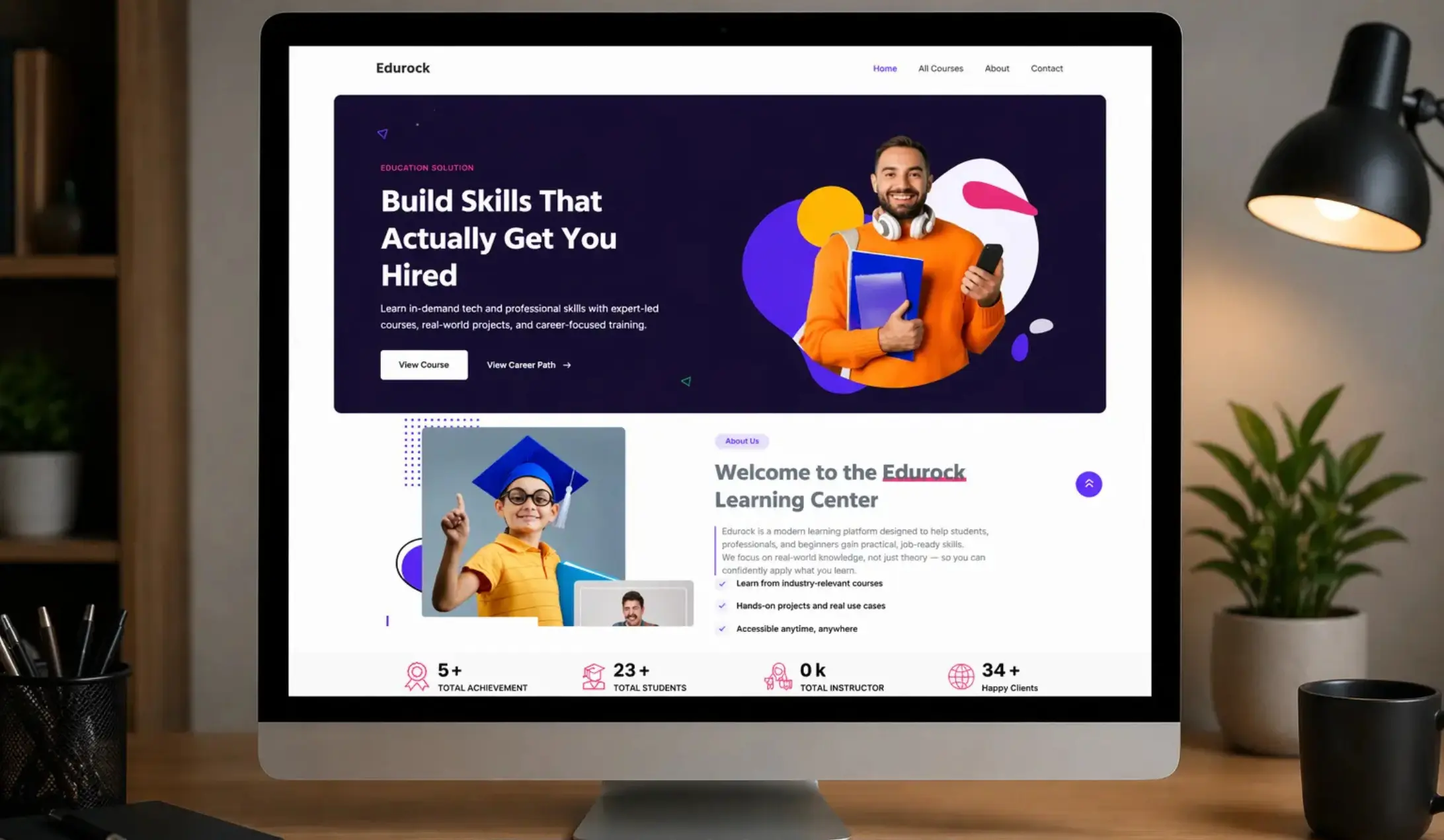 Edurock eLearning Platform